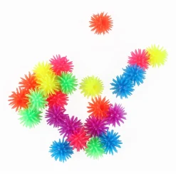 Toi-Toys - Fenster Kriecher - Mini Pufferbälle (20 Stück, 2cm) Stressball
