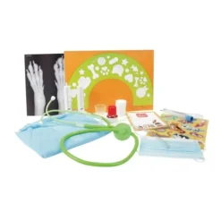 Toi-Toys KIDSCOVERY Experiment Tierarzt-Set XL Kinder Spielzeug Zubehör Rollenspiel