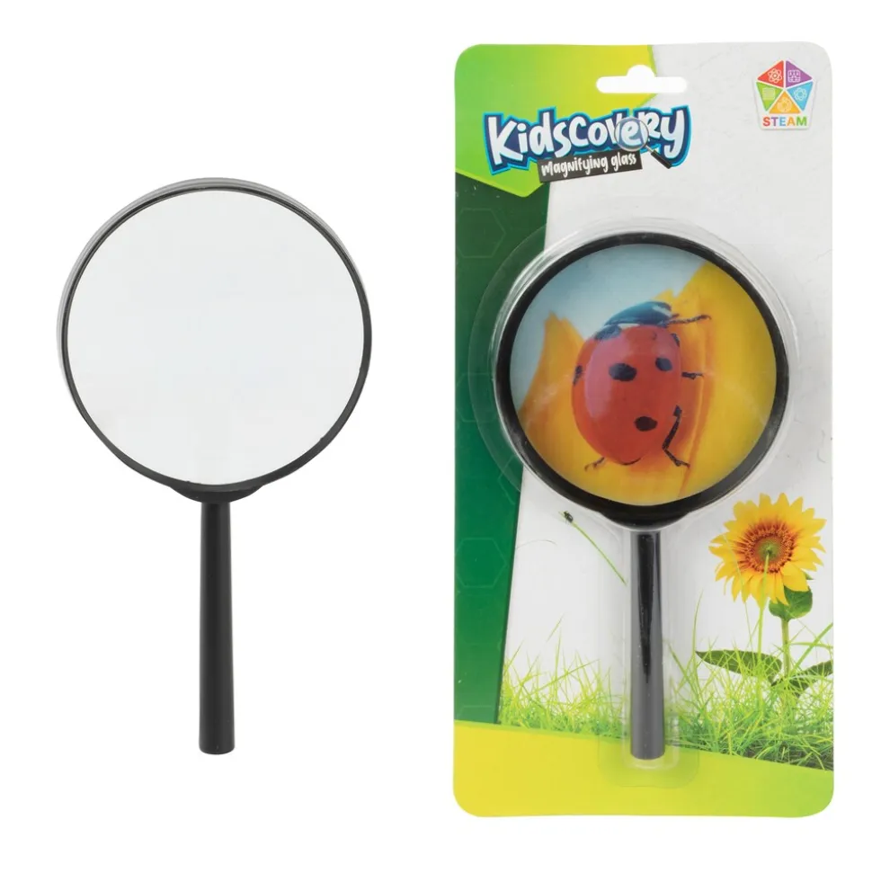 Toi-Toys - KIDSCOVERY - Lupe (9cm) Vergrößerung Entdecker Kinderspielzeug