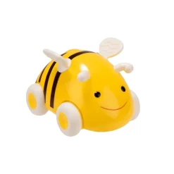 Toi-Toys - LITTLE STARS Baby Insektenauto – Friktion, Licht & Sound, 6+ Monate Biene