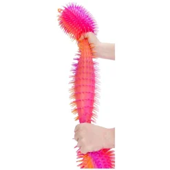 Toi-Toys PUFFERZ Rainbow 50cm – Bunte Pufferfigur, Stressball & Fidget Toy gelb/grün/blau
