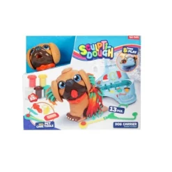 Toi-Toys SCULPTIDOUGH Knetset Tierarzt-Hund Kinder Knete Spielzeug 13-teiliges Zubehör