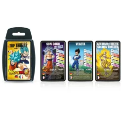 Top Trumps Dragonball Super (deutsch/französisch) Kartenspiel Quartettspiel