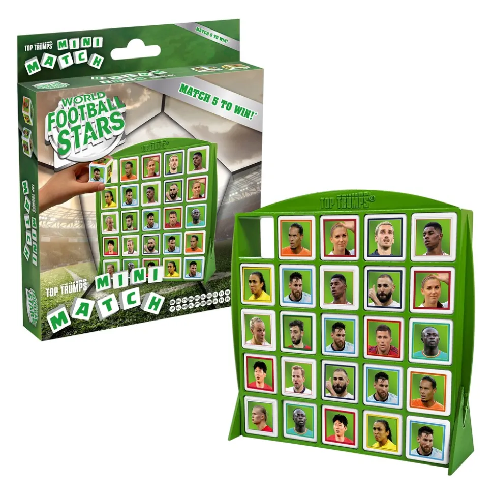 Top Trumps Match Mini - World Football Stars Reisespiel Fußball Weltfußballstars