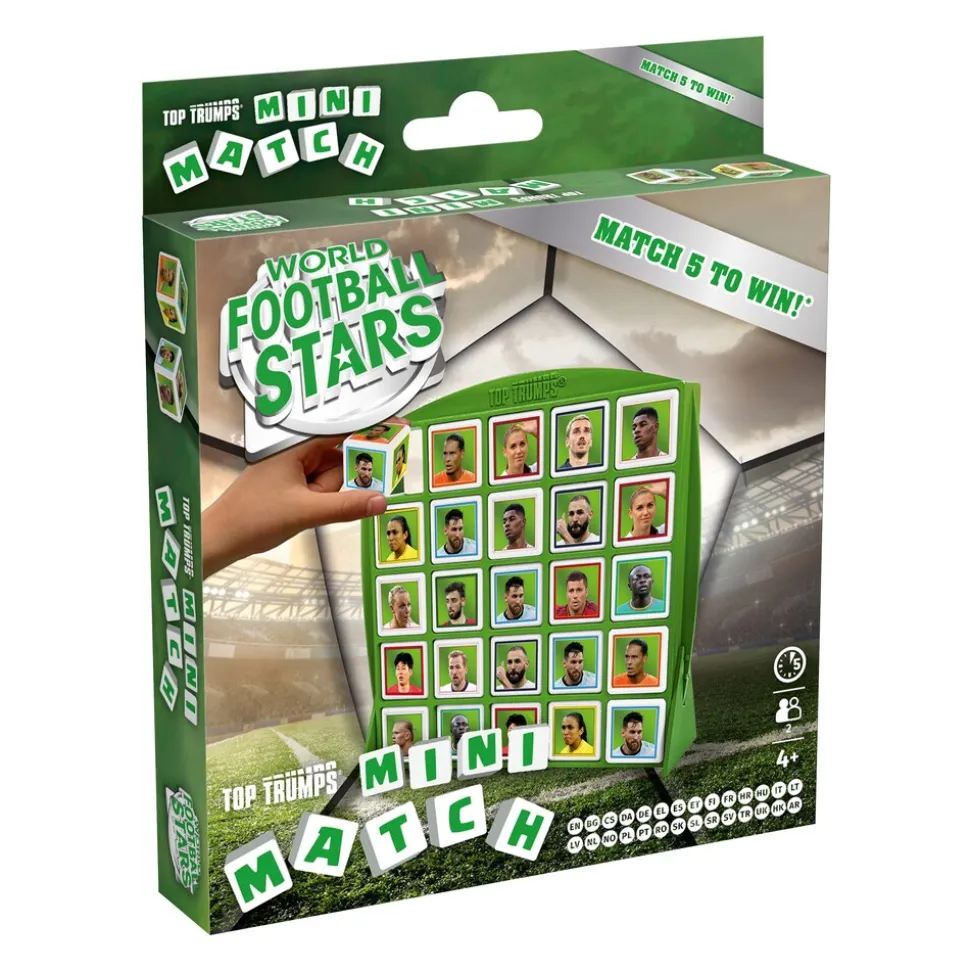 Top Trumps Match Mini - World Football Stars Reisespiel Fußball Weltfußballstars