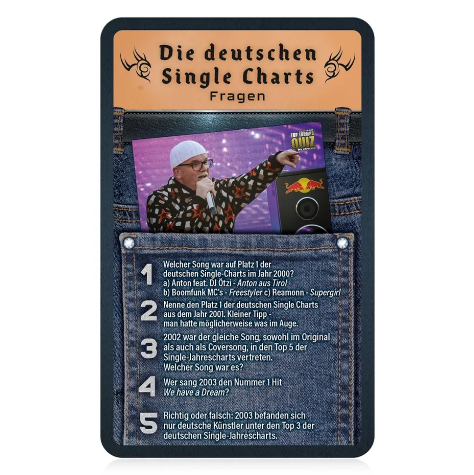 Top Trumps Quiz - 2000er Quizspiel Wissensspiel