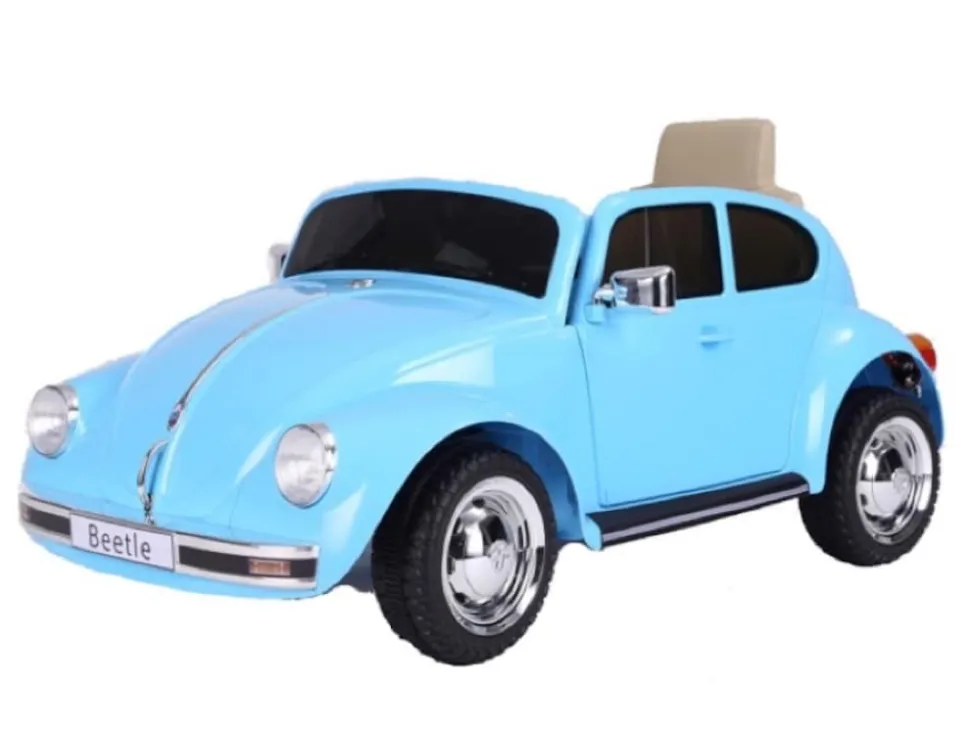 TPFLiving Elektro-Kinderauto Volkswagen Beetle Pink