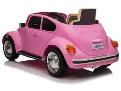 TPFLiving Elektro-Kinderauto Volkswagen Beetle Pink