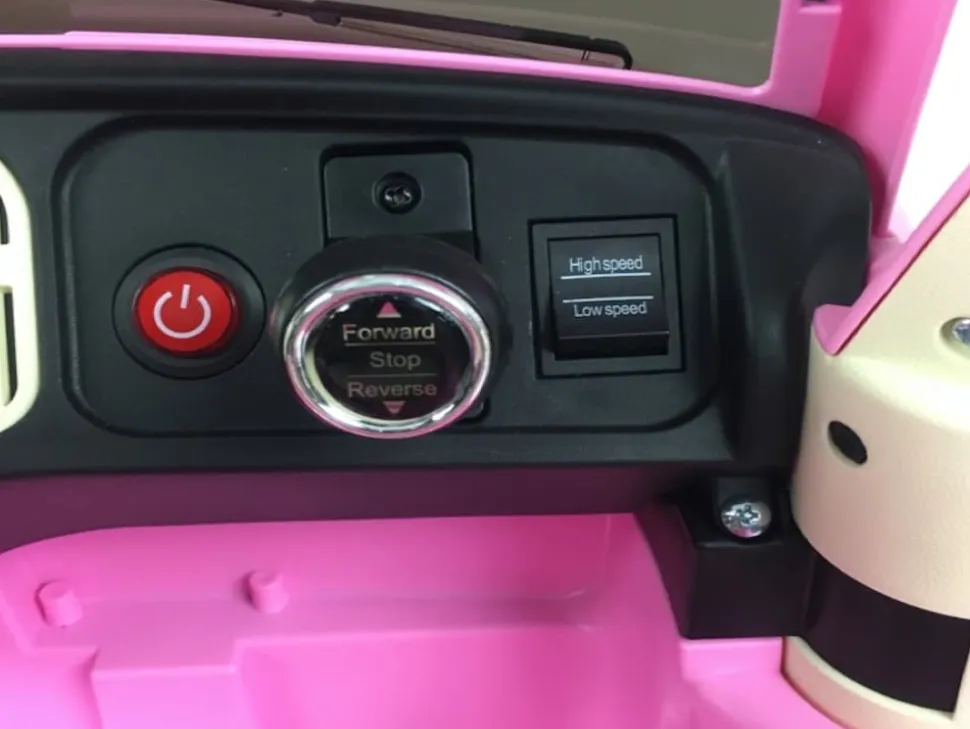 TPFLiving Elektro-Kinderauto Volkswagen Beetle Pink