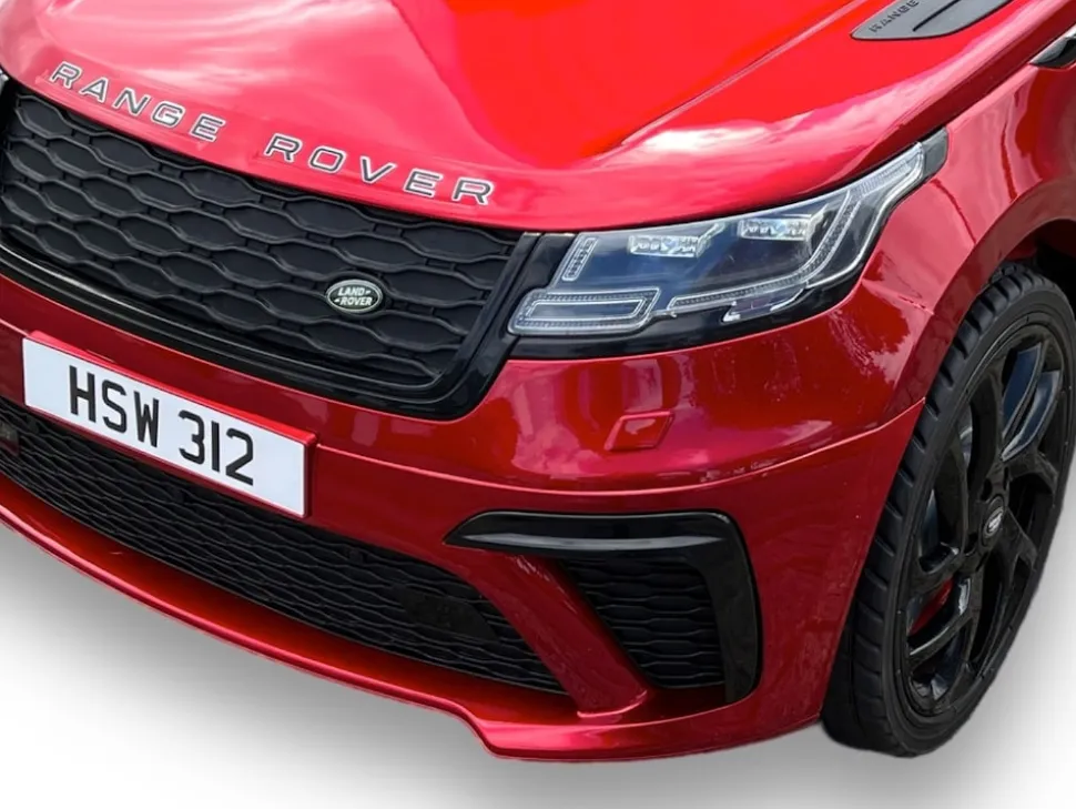 TPFLiving Elektro-Kinderauto Range Rover Velar Rot