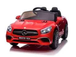 TPFLiving Elektro-Kinderauto Mercedes SL 65 AMG weiß