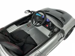 TPFLiving Elektro-Kinderauto Mercedes SL 65 AMG weiß