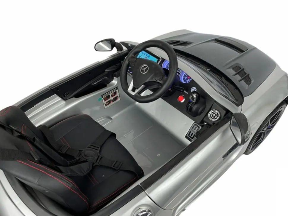 TPFLiving Elektro-Kinderauto Mercedes SL 65 AMG weiß