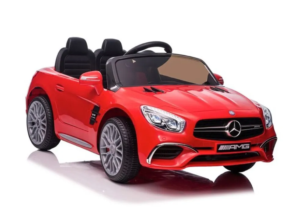 TPFLiving Elektro-Kinderauto Mercedes SL 65 AMG weiß