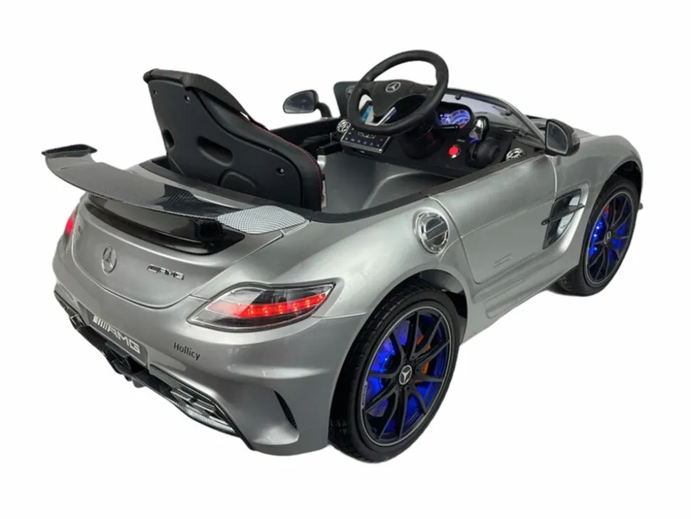 TPFLiving Elektro-Kinderauto Mercedes SL 65 AMG weiß