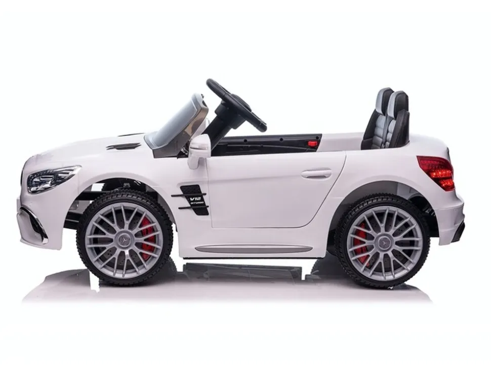 TPFLiving Elektro-Kinderauto Mercedes SL 65 AMG weiß
