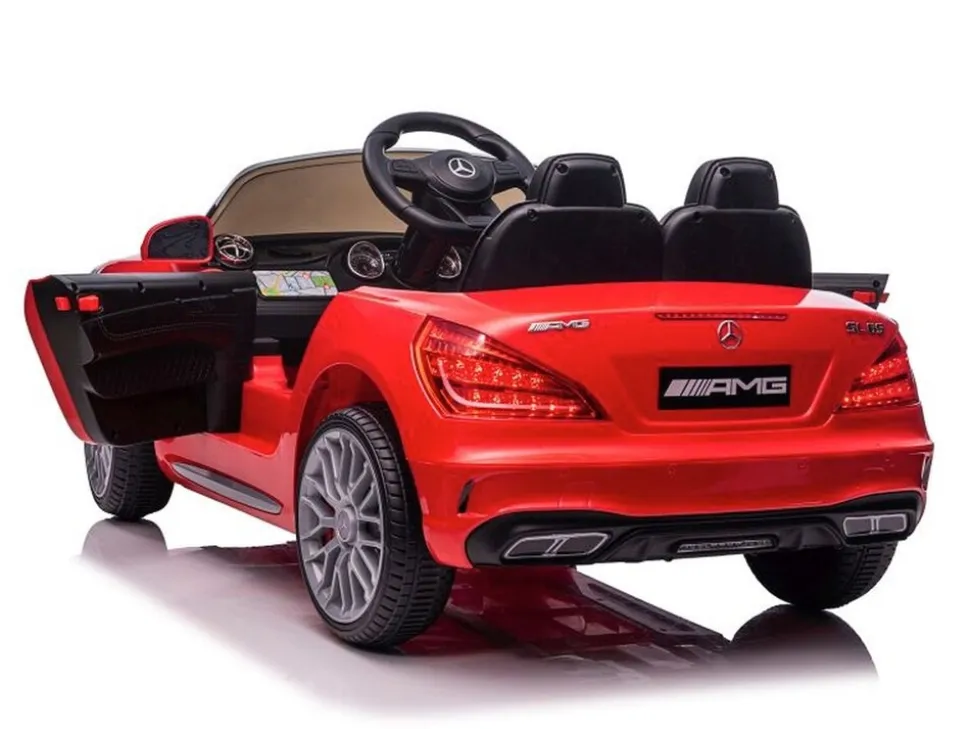 TPFLiving Elektro-Kinderauto Mercedes SL 65 AMG weiß