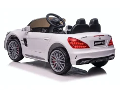 TPFLiving Elektro-Kinderauto Mercedes SL 65 AMG weiß