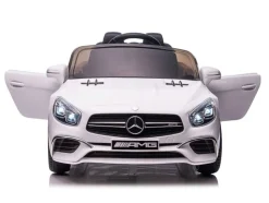 TPFLiving Elektro-Kinderauto Mercedes SL 65 AMG weiß