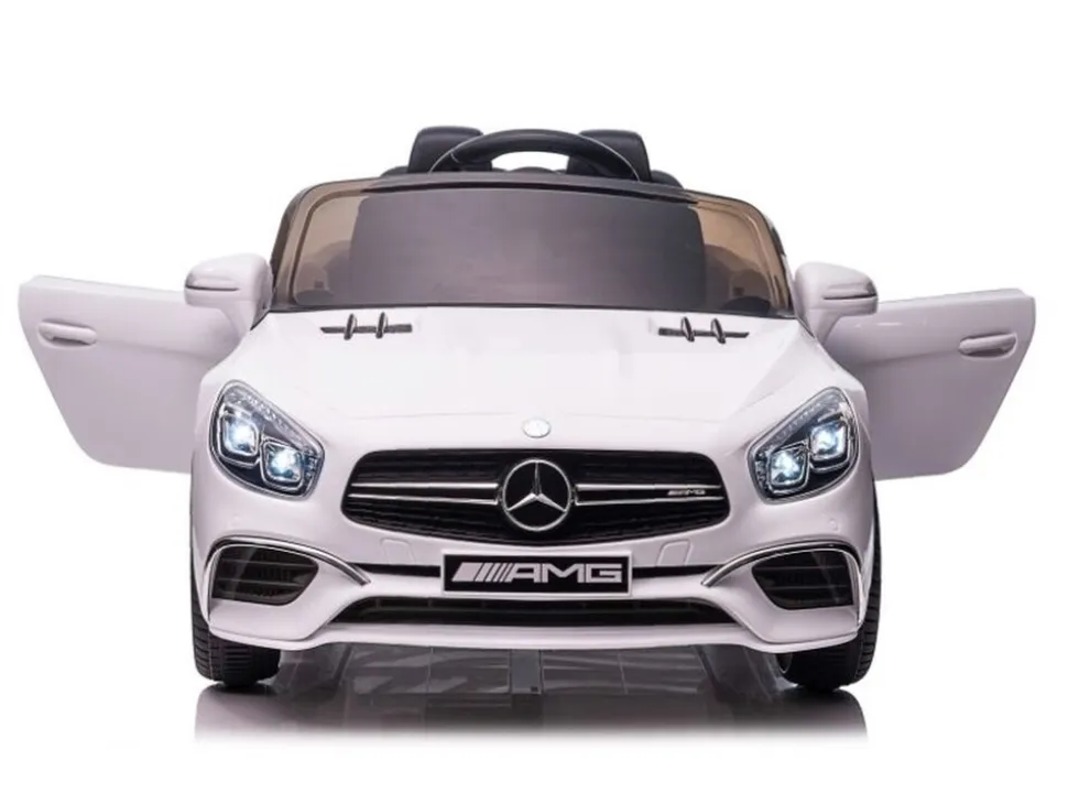TPFLiving Elektro-Kinderauto Mercedes SL 65 AMG weiß