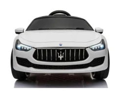 TPFLiving Elektro-Kinderauto Maserati Ghibli weiß