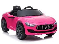 TPFLiving Elektro-Kinderauto Maserati Ghibli weiß