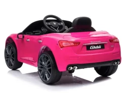 TPFLiving Elektro-Kinderauto Maserati Ghibli weiß