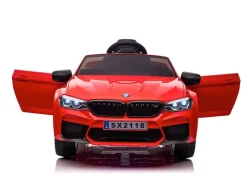 TPFLiving Elektro-Kinderauto BMW M5 silber