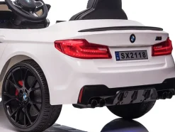 TPFLiving Elektro-Kinderauto BMW M5 silber