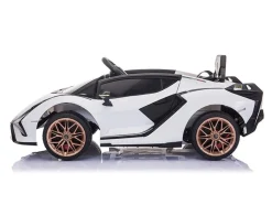 TPFLivingElektro-Kinderauto Lamborghini Sian weiß
