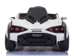 TPFLivingElektro-Kinderauto Lamborghini Sian weiß