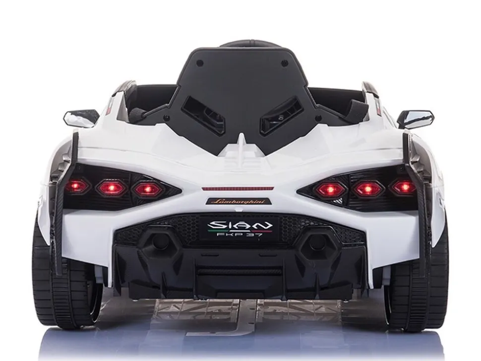 TPFLivingElektro-Kinderauto Lamborghini Sian weiß