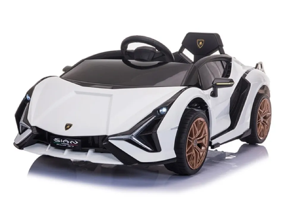TPFLivingElektro-Kinderauto Lamborghini Sian weiß