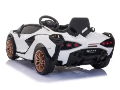 TPFLivingElektro-Kinderauto Lamborghini Sian weiß
