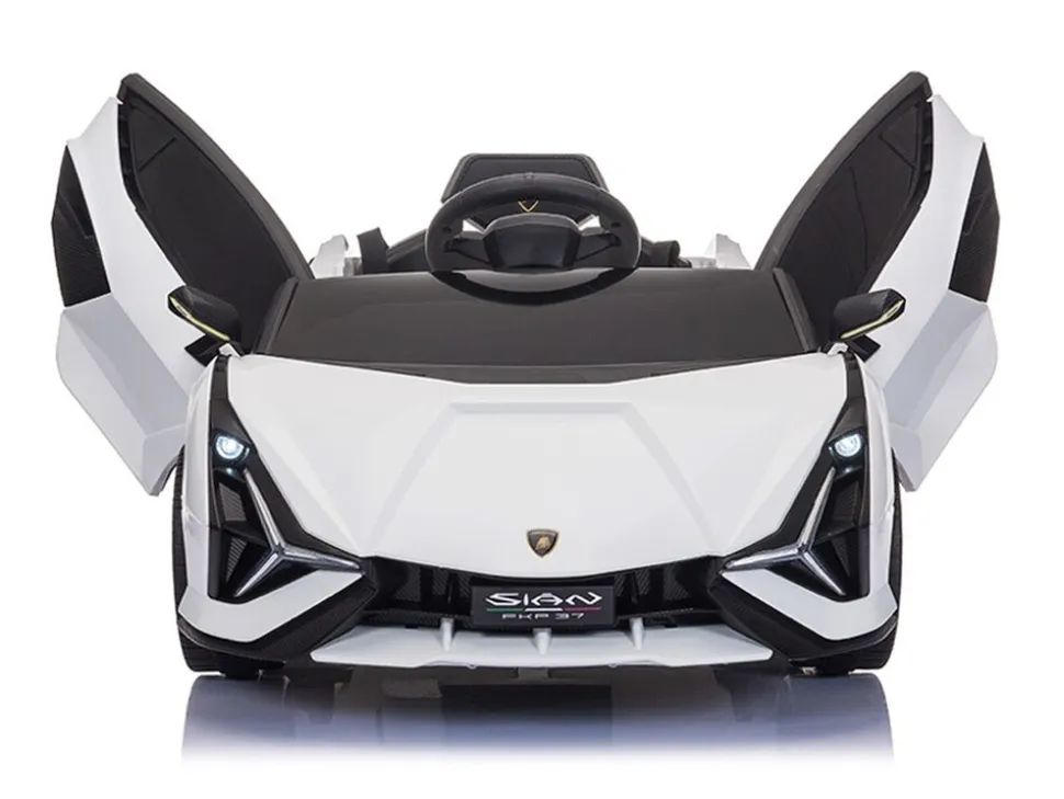 TPFLivingElektro-Kinderauto Lamborghini Sian weiß