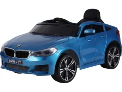 TPFLiving Elektro-Kinderauto BMW 6 GT Blau