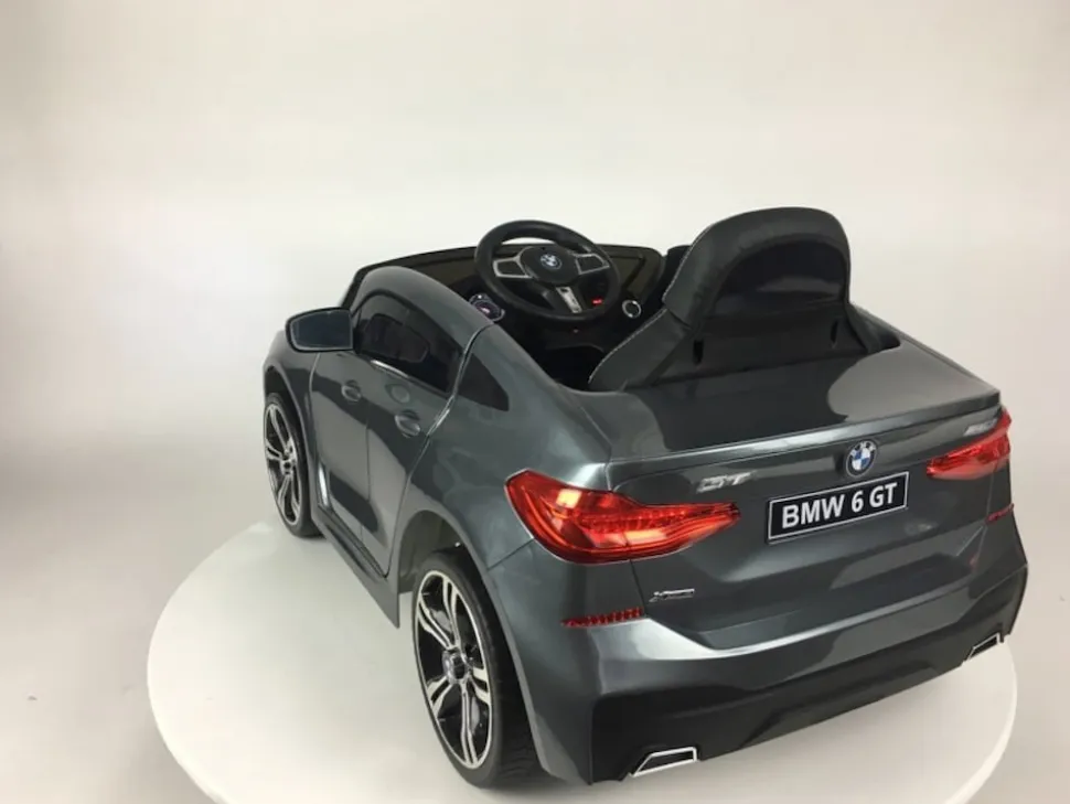 TPFLiving Elektro-Kinderauto BMW 6 GT Blau