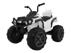 TPFLiving Elektro-Kinderquad Go-Kart weiß