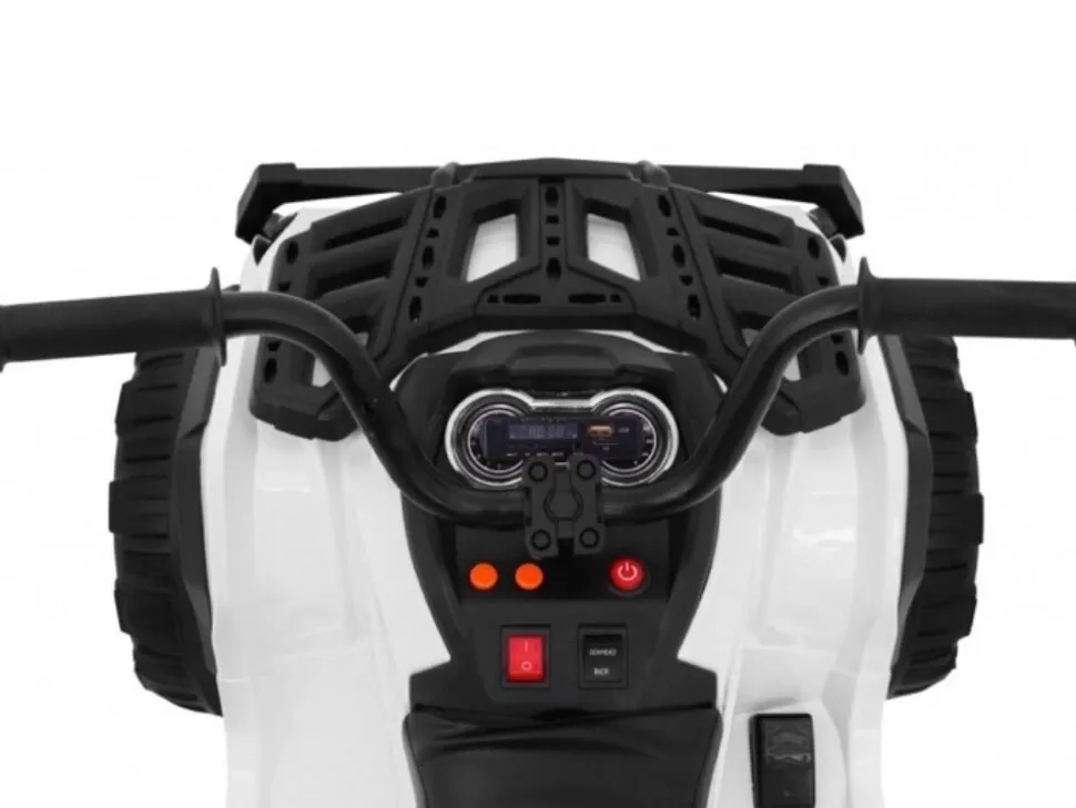 TPFLiving Elektro-Kinderquad Go-Kart weiß