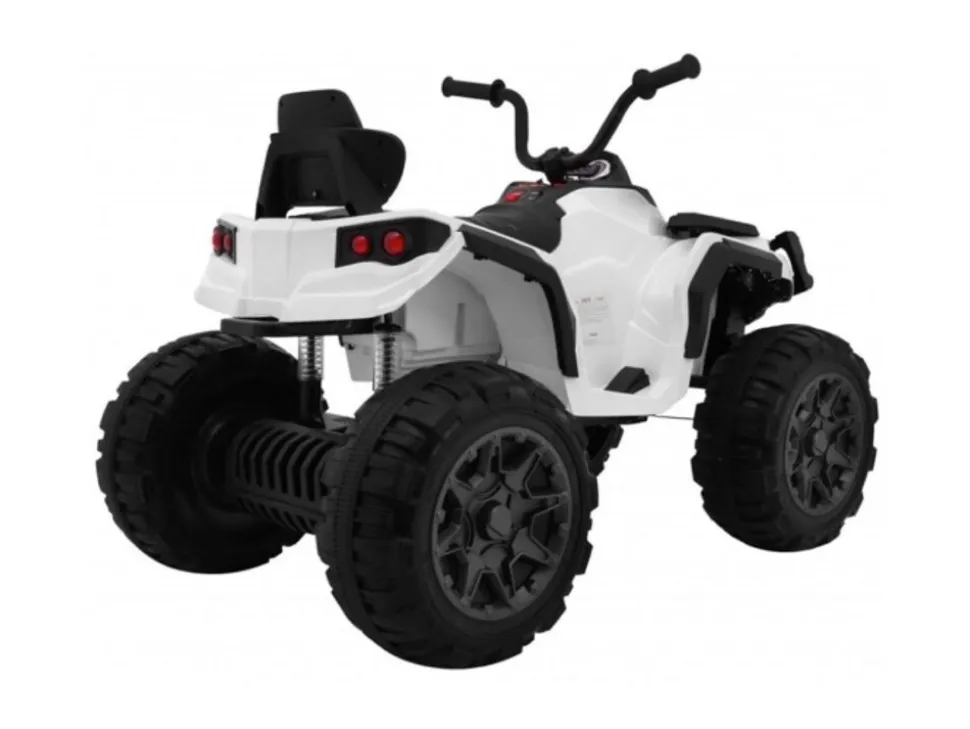 TPFLiving Elektro-Kinderquad Go-Kart weiß