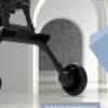 TPFLiving Klappkinderwagen aus Aluminium mit Sitzpolster