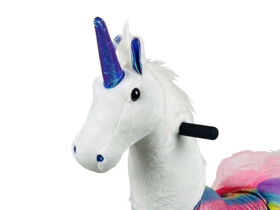 TPFLiving Reittier Einhorn Rainbow Größe S