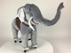 TPFLiving Reittier Elefant Dumbo grau Größe S