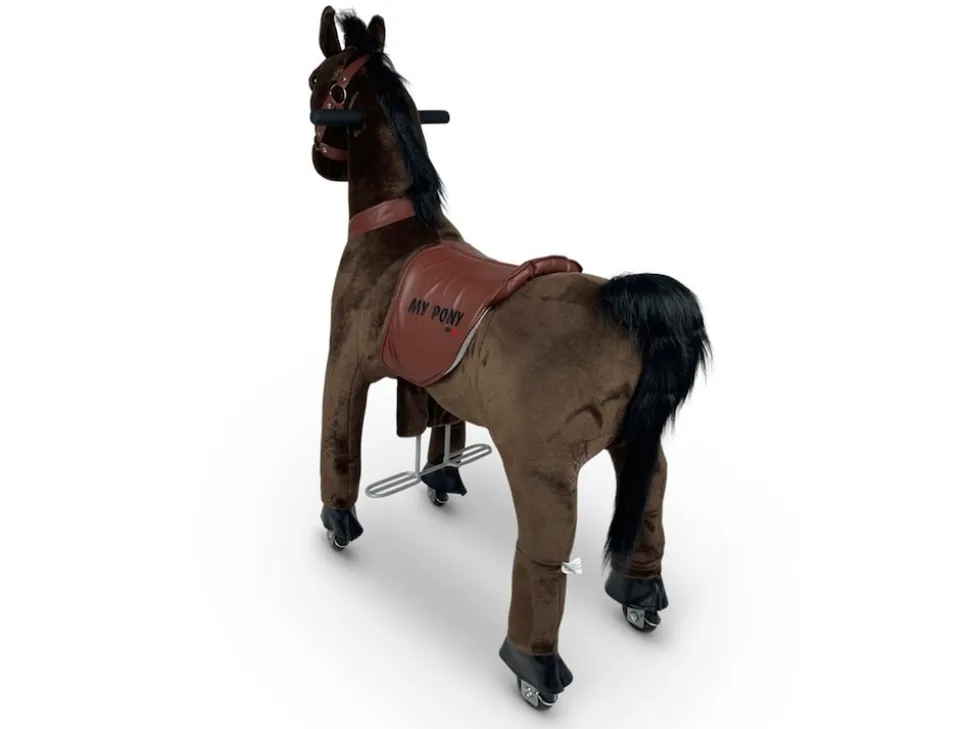 TPFLiving Reittier Pferd Kiara dunkelbraun Größe M