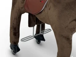 TPFLiving Reittier Pferd Kiara dunkelbraun Größe M