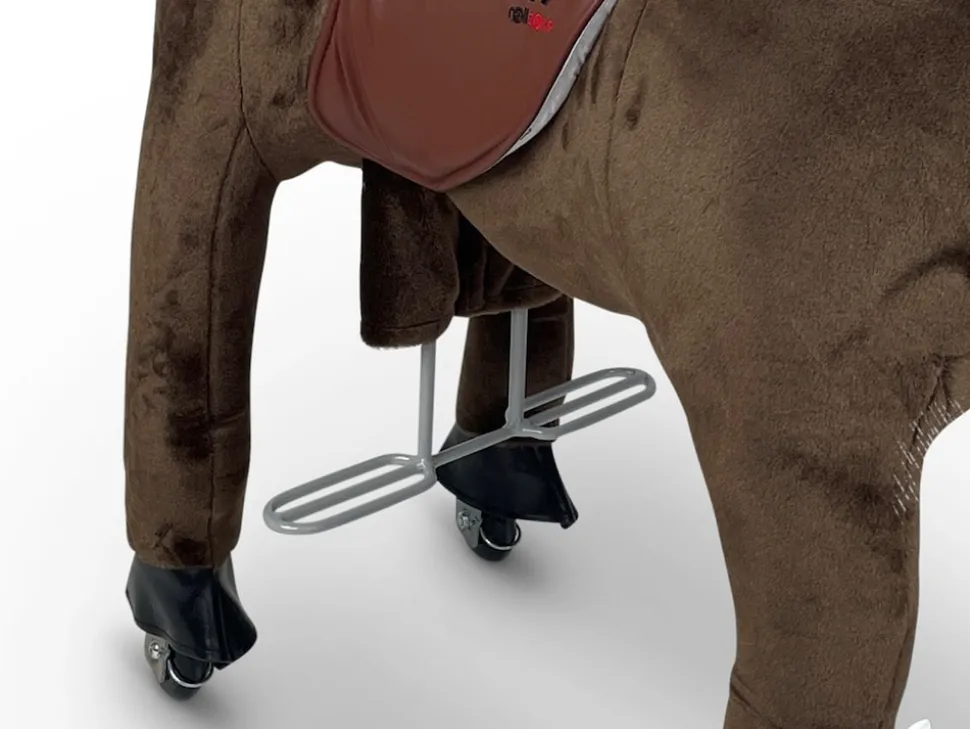 TPFLiving Reittier Pferd Kiara dunkelbraun Größe M