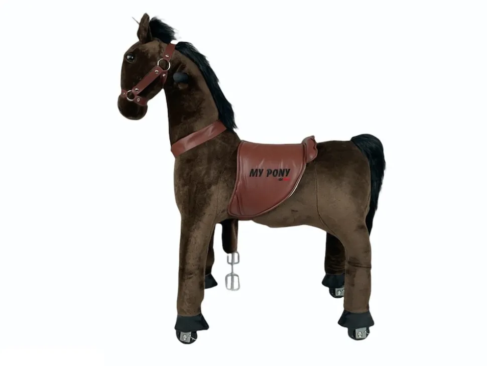 TPFLiving Reittier Pferd Kiara dunkelbraun Größe M