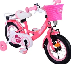 TPFSports Ashley Kinderfahrrad - Mädchen - 12 Zoll - Rücktritt + Handbremse - Grün