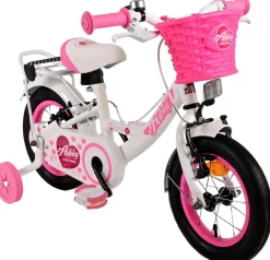 TPFSports Ashley Kinderfahrrad - Mädchen - 12 Zoll - Rücktritt + Handbremse - Grün