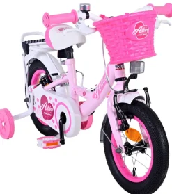 TPFSports Ashley Kinderfahrrad - Mädchen - 12 Zoll - Rücktritt + Handbremse - Grün